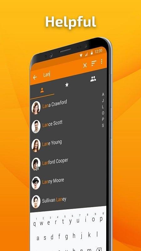 Simple Contacts Pro Editing Interface