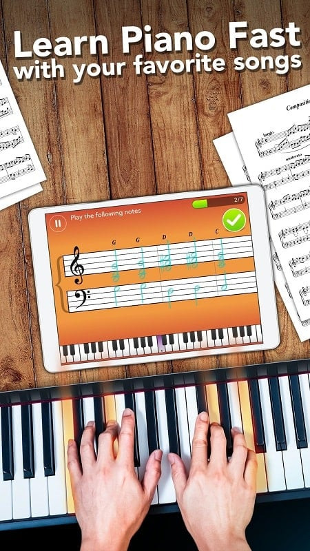 Simply Piano by JoyTunes MOD APK Features