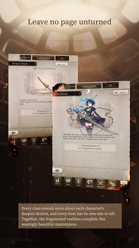 SINoALICE mod free - Bí ẩn đằng sau nhân vật