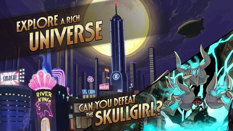 Skullgirls Fighting RPG mod apk free