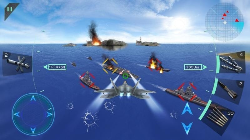 Sky Fighters 3D Free Download Screenshot