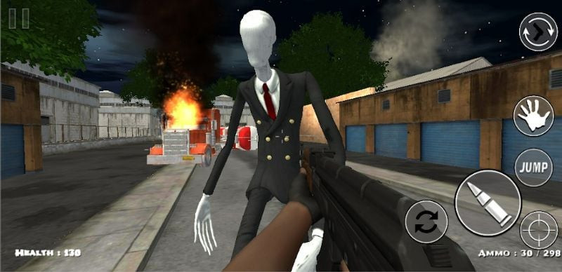 Slender Insane controls screenshot