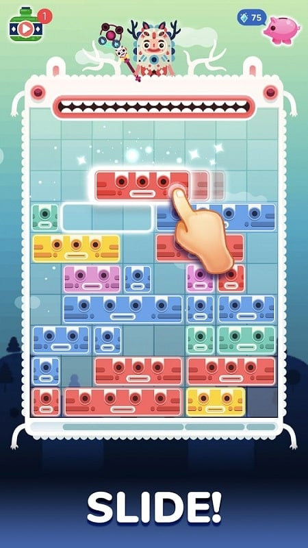 Slidey Block Puzzle gameplay screenshot