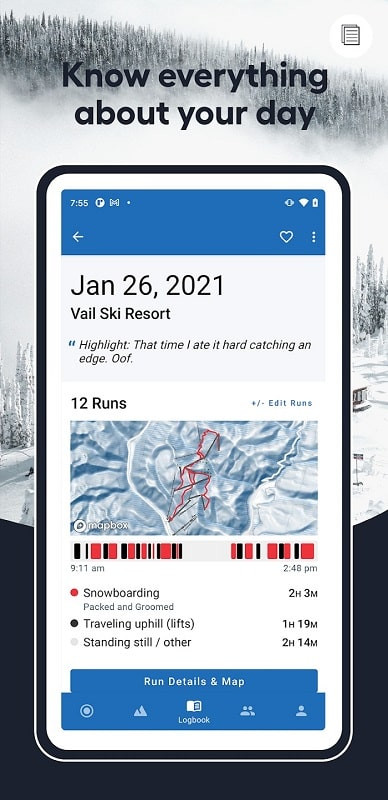 Slopes Ski Snowboard MOD Android Miễn Phí