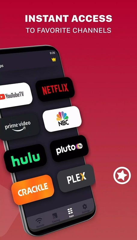 Smart ThinQ TV Remote MOD APK Entertainment Options