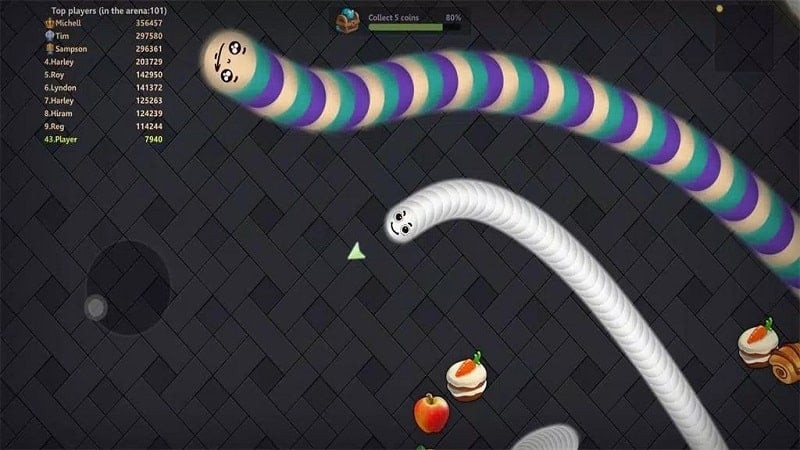 Snake Lite MOD APK gameplay