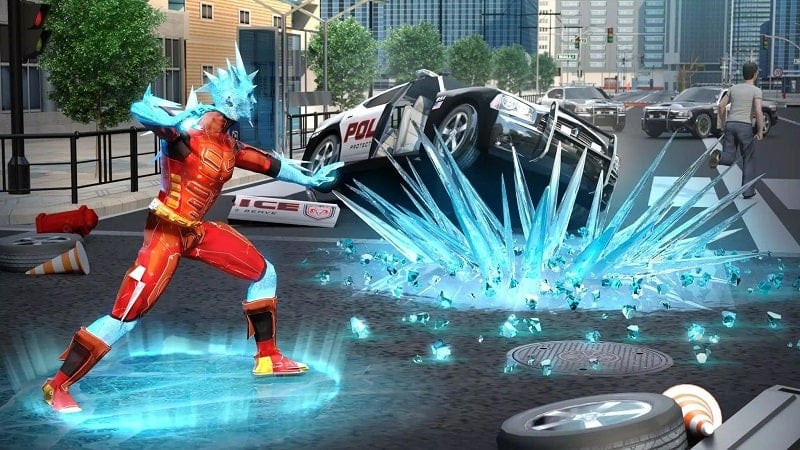 Snow Storm Superhero on Android