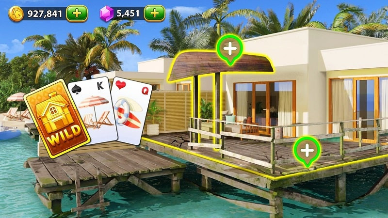 Solitaire Tripeaks Home mod free