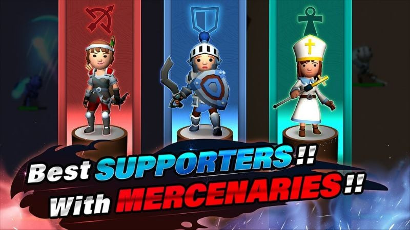 Costume options in Sorcerer's War MOD APK, allowing players to personalize their character's appearance.