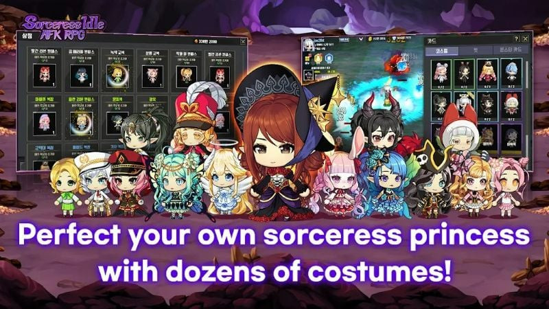 Sorceress Idle APK miễn phí