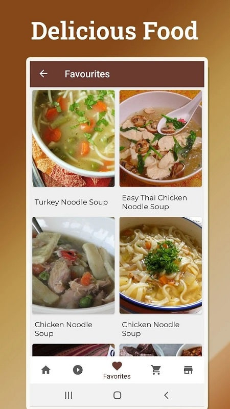 Soup Recipes MOD APK Screenshot