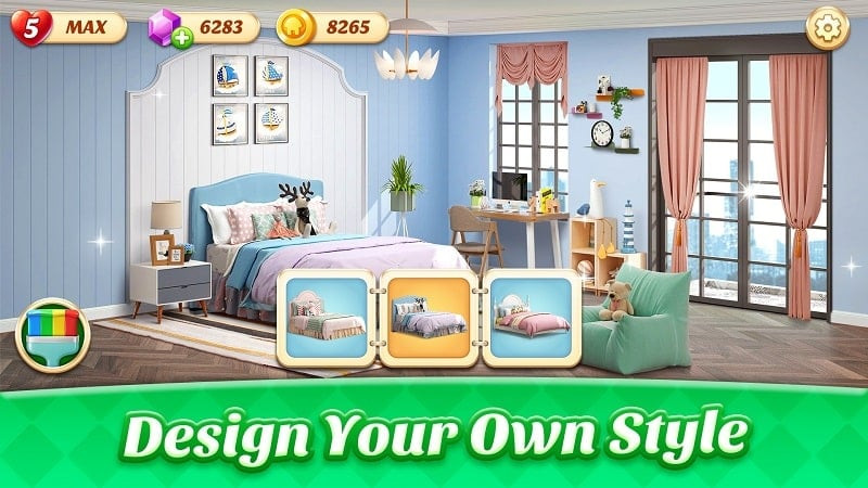 Space Decor Dream Home Design mod apk - Giải Đố Match-3