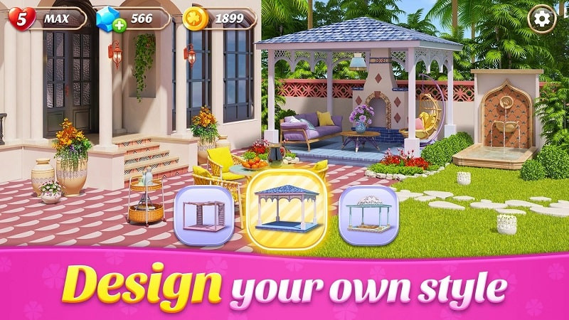 Space Decor Villa mod apk