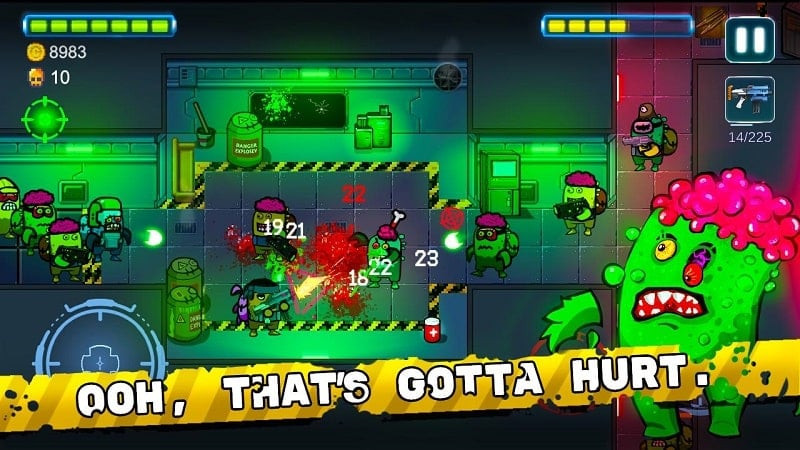 Space Zombie Shooter: Survival In-Game Screenshot