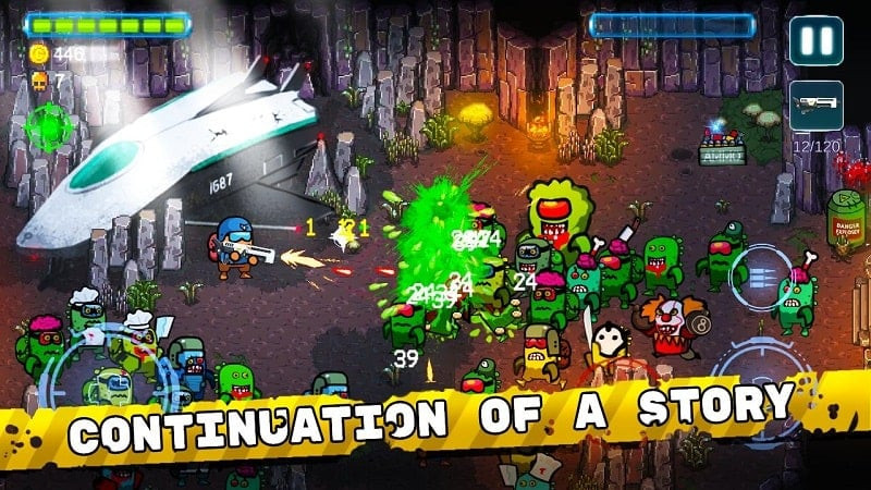 Space Zombie Shooter: Survival Weapon Selection