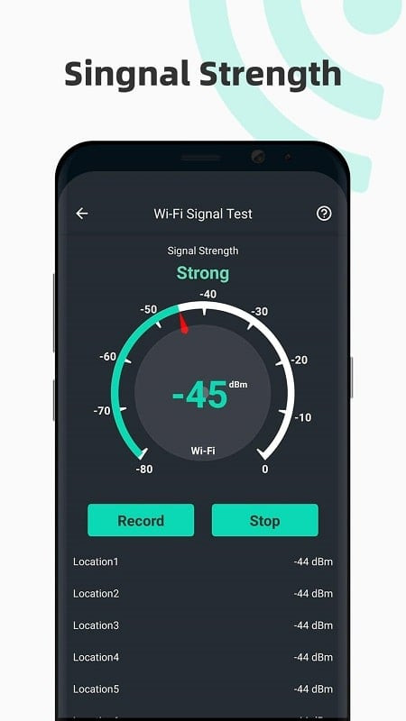 SpeedTest Master MOD APK on an Android device