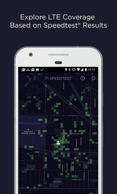 Speedtest MOD APK download button