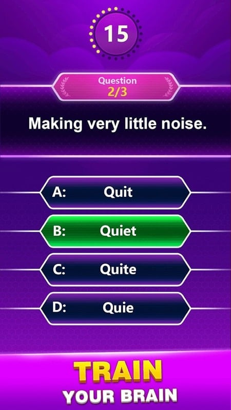 Spelling Quiz MOD APK gameplay screenshot