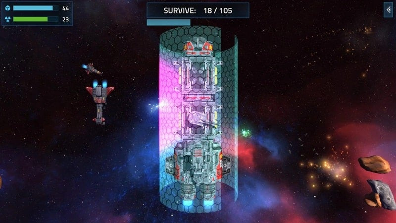 Star Zone MOD APK gameplay screenshot