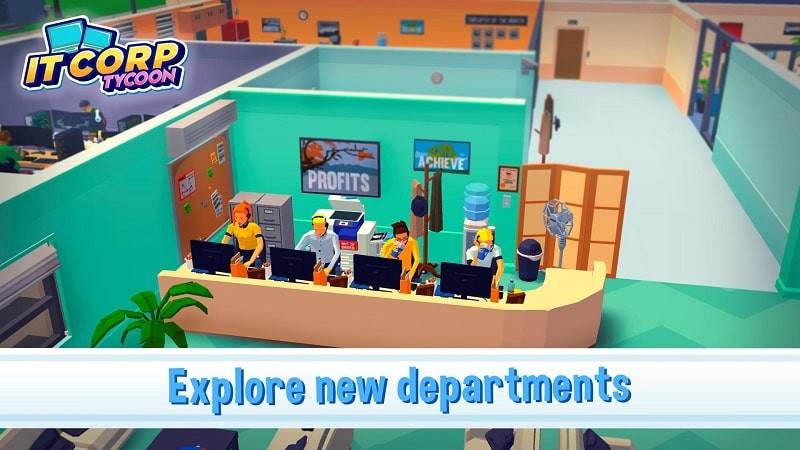 Startup Empire office environment screenshot