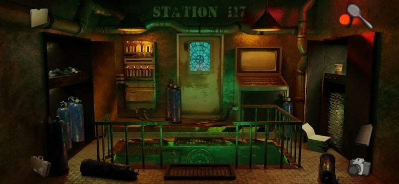 Station 117 APK download button