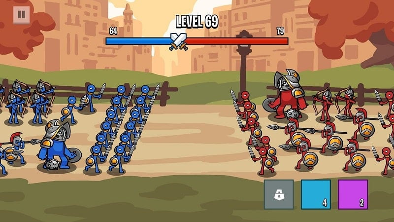 Stick Battle: War of Legions MOD APK Gameplay