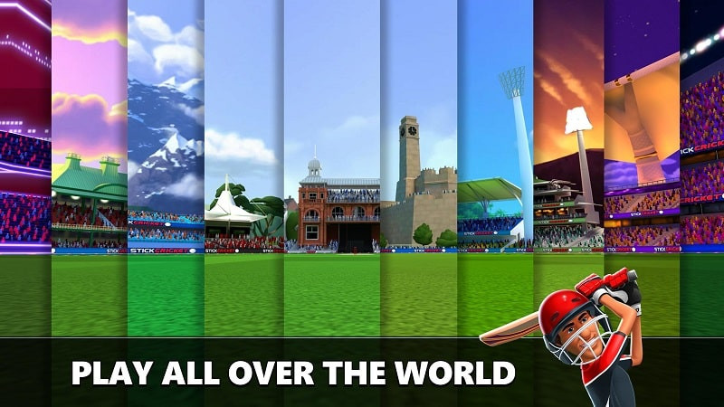 Stick Cricket Live Stadiums