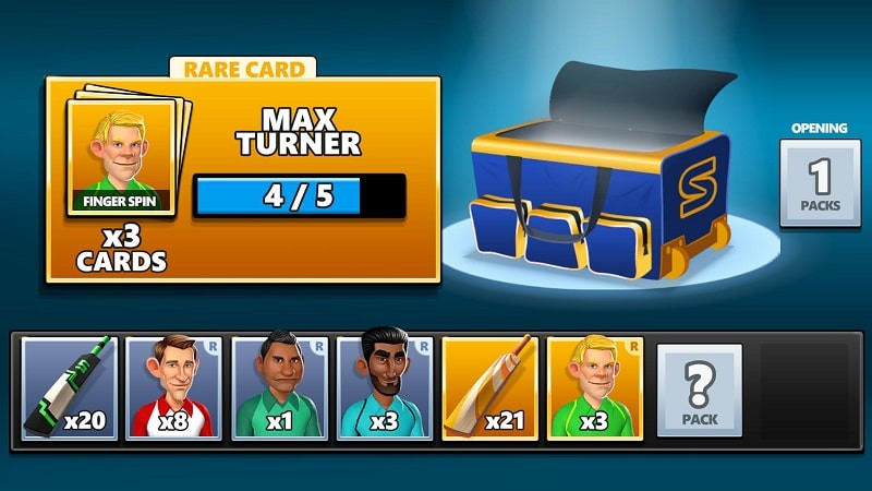 Stick Cricket Live Player Cards