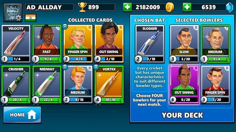 Stick Cricket Live MOD APK Screenshot