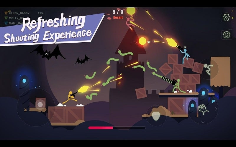 Stick Fight: The Game Mobile MOD APK arena