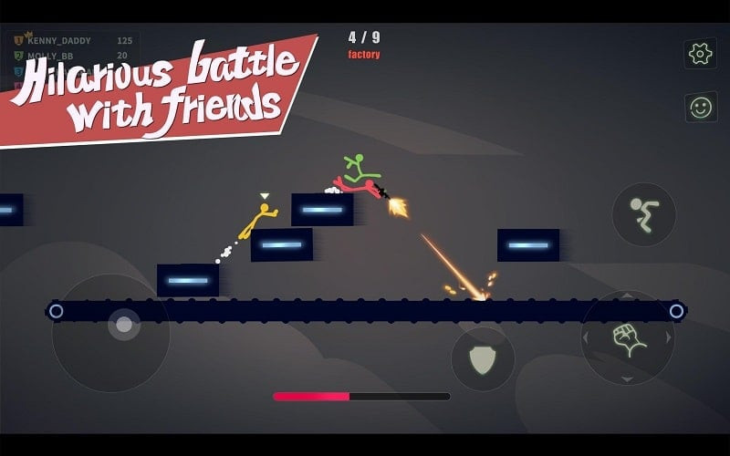 Stick Fight: The Game Mobile MOD APK character customization