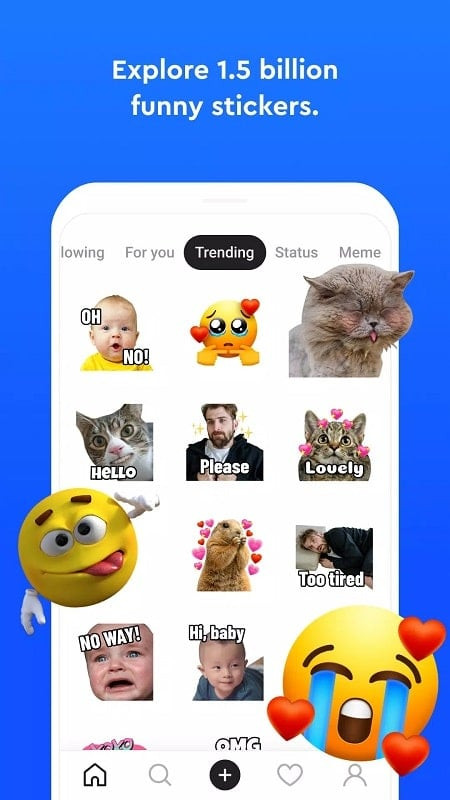 Sharing Stickers on Sticker.ly