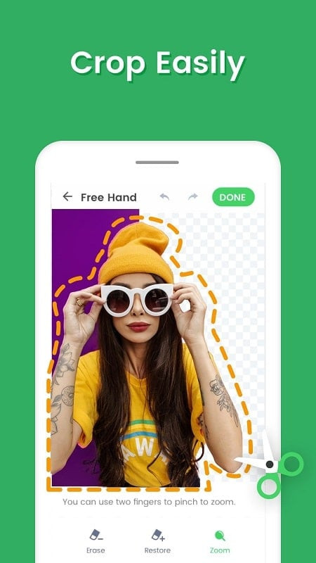 Sticker Maker MOD APK Cropping Feature