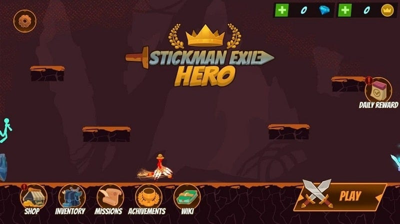 Stickman Exile Hero - Anh hùng người que chiến đấu với kẻ thù