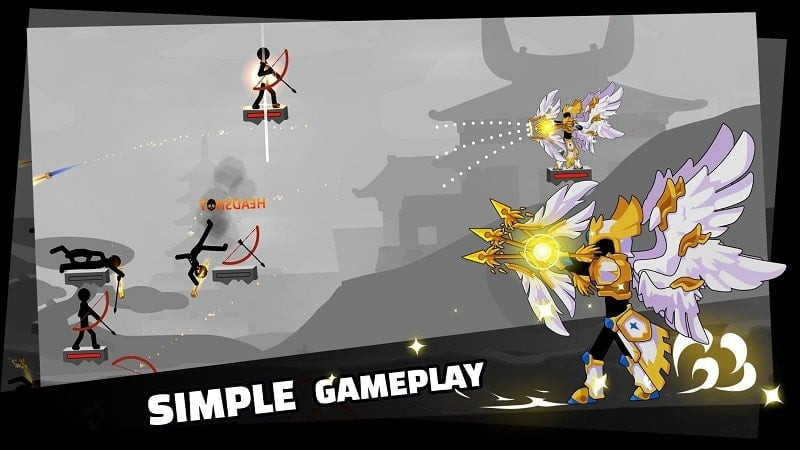 Stickman Master Archer MOD APK Screenshot