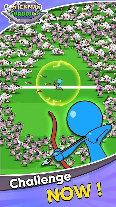 Stickman Survivor mod apk features