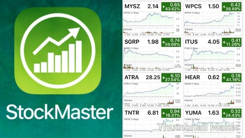 Stock Master - Theo dõi thị trường chứng khoán