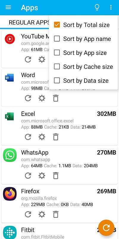 Storage Space MOD APK Widget