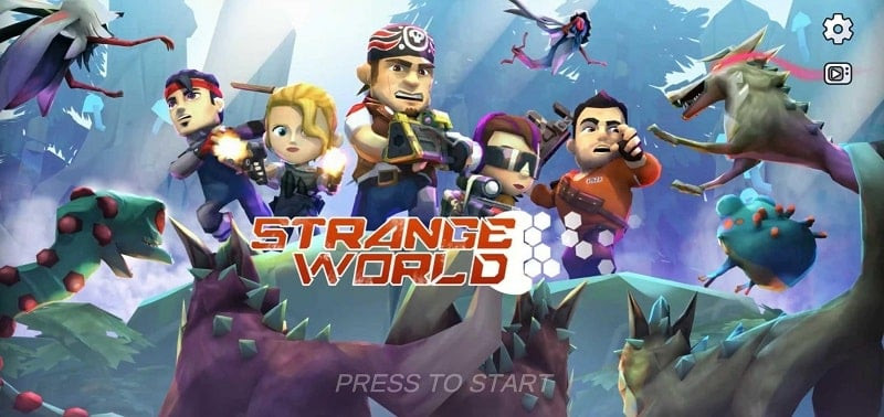 Strange World MOD APK gameplay screenshot