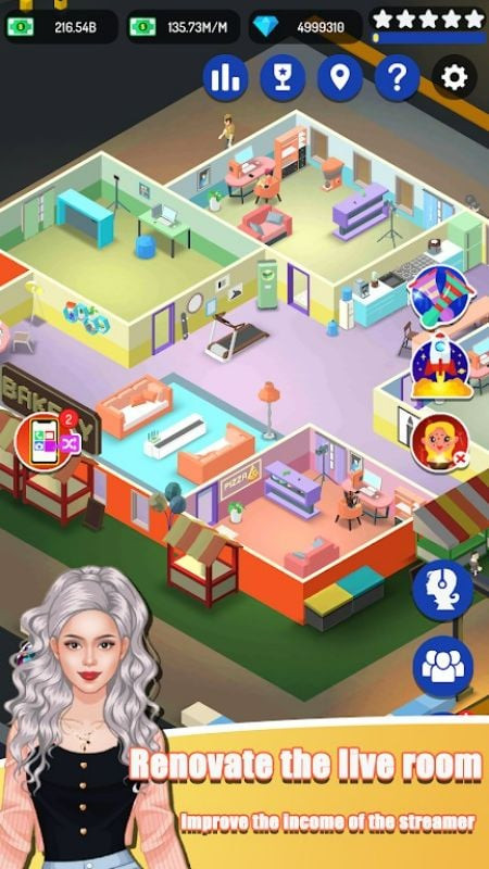 Streamer Empire Tycoon mod apk