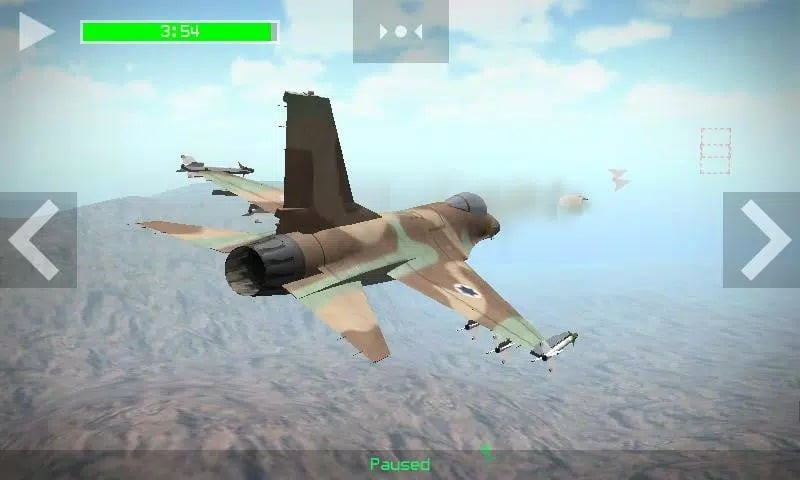 Different fighter jets available in Strike Fighters APK