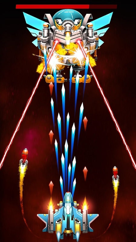 Strike Galaxy Attack Mod Free Upgrade