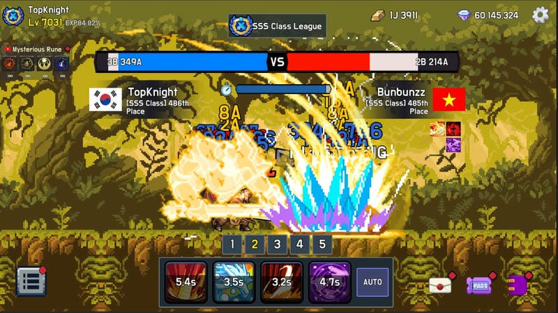 Strongest Knight MOD APK Equipment