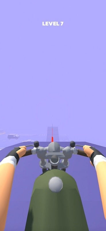 Stuntman performing a stunt in-game