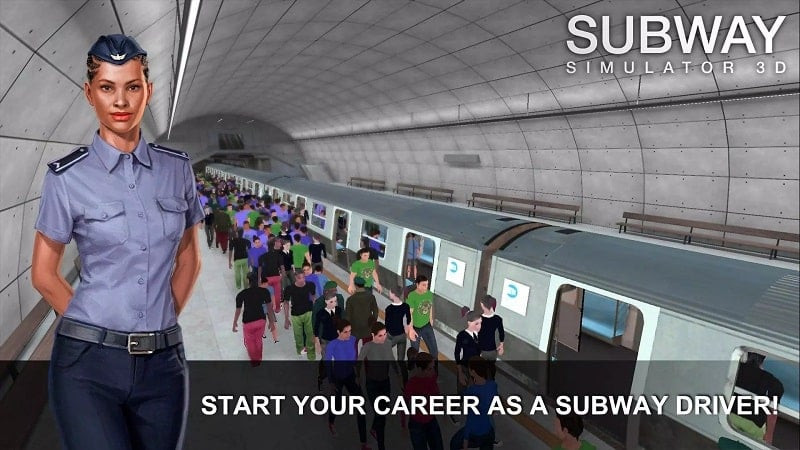 Subway Simulator 3D MOD APK - Xây dựng đế chế tàu điện ngầm