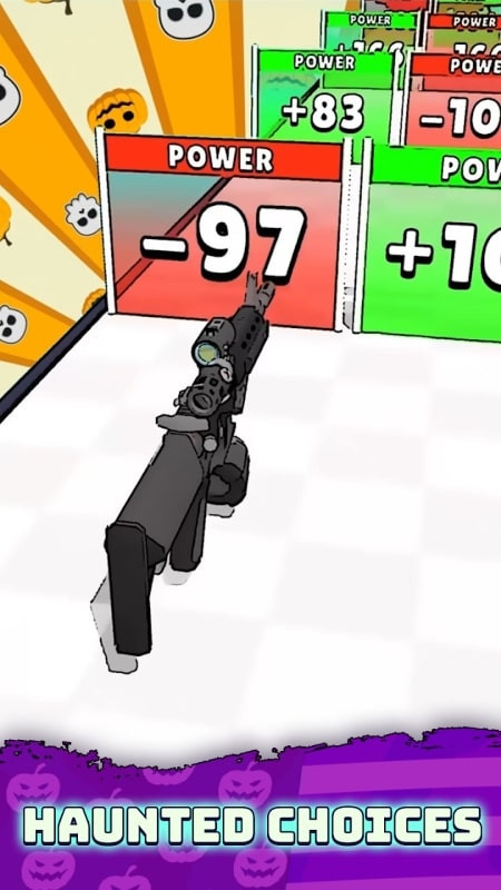 Maximum Power in Gun Up Weapon Ball Shooter