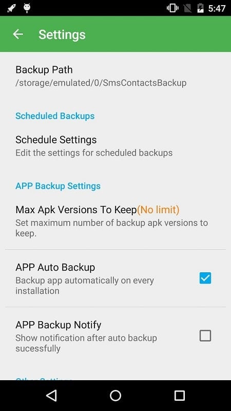 Super Backup Restore mod android 