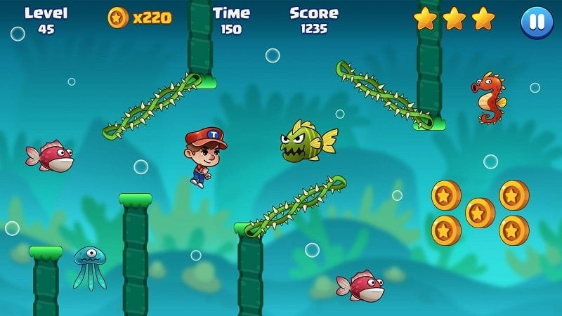 Super Bill World Obstacle Course Screenshot