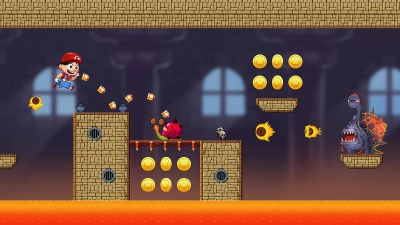 Super Bros Run Android gameplay screenshot