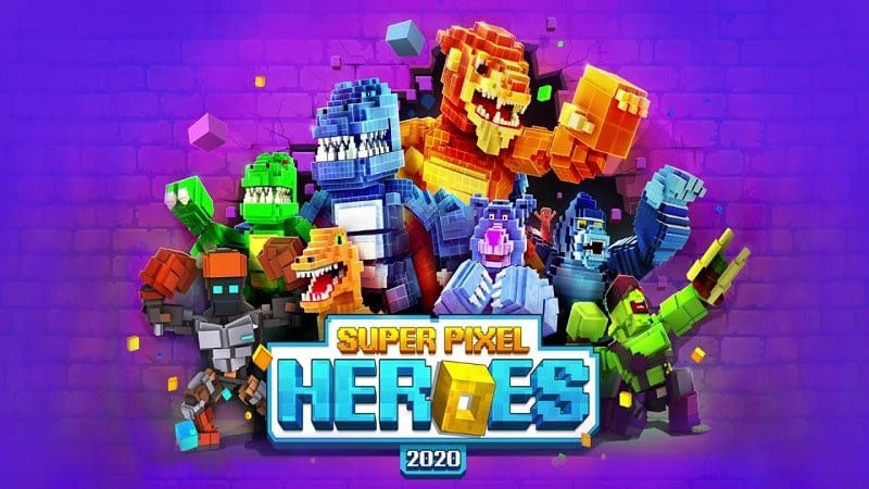 Super Pixel Heroes 2022 MOD APK